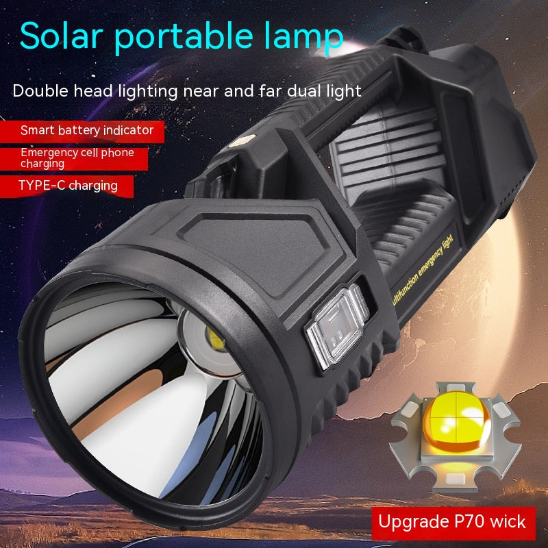 Strong Light Searchlight Outdoor Multi-function LED Flashlight - Flashlights -  Trend Goods