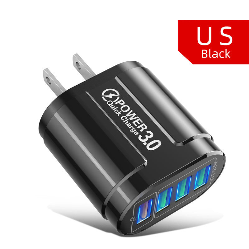 4 USB Butterfly Fast Charge Multi-Port Mobile Phone Charger - Power Chargers -  Trend Goods