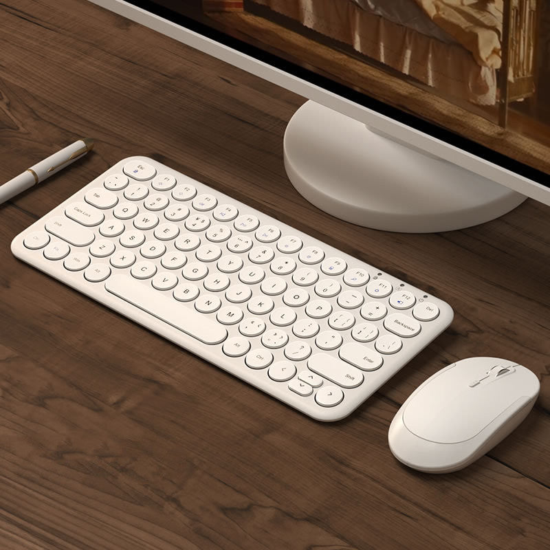Mute Ultra-Thin Wireless Keyboard And Mouse Set - Keyboard Mouse Set -  Trend Goods