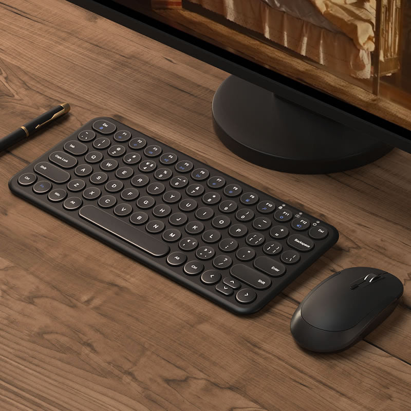 Mute Ultra-Thin Wireless Keyboard And Mouse Set - Keyboard Mouse Set -  Trend Goods