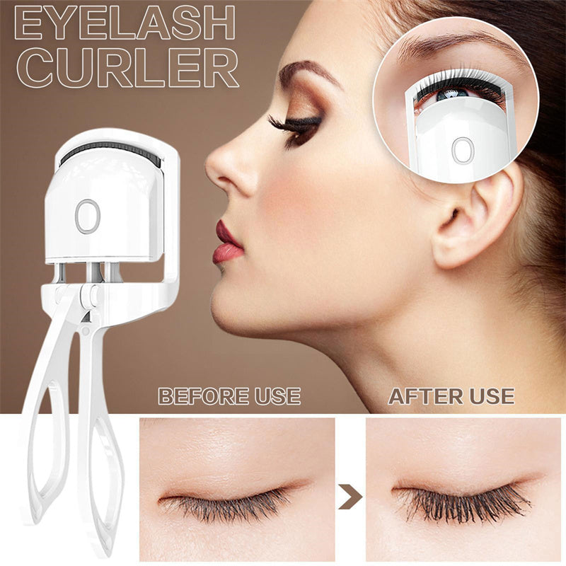 Heated Eyelash Curler Electric Temperature Control Mini Eyelash Curler - Eye Make-up -  Trend Goods