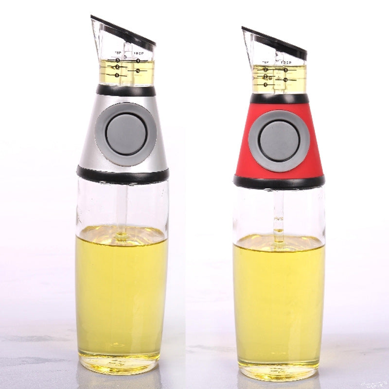 500ml Measurable Glass Bottle Oil Bottle Soy Bottle Kitchenware - Kitchen Tools & Utensils -  Trend Goods