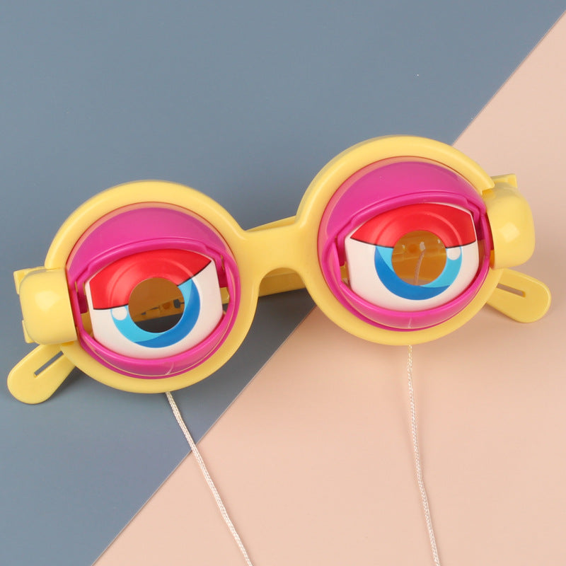 Crazy Eyes Glasses Toy Kids Party Funny Pranks Glasses Trend Goods