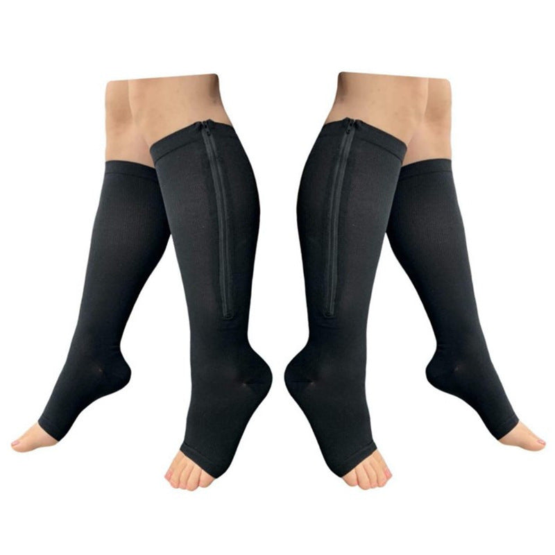 Compression Socks Zipper Socks - Socks -  Trend Goods