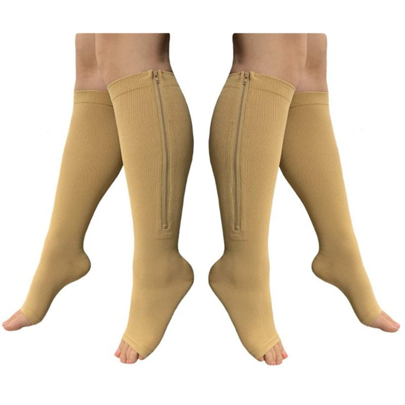Compression Socks Zipper Socks - Socks -  Trend Goods