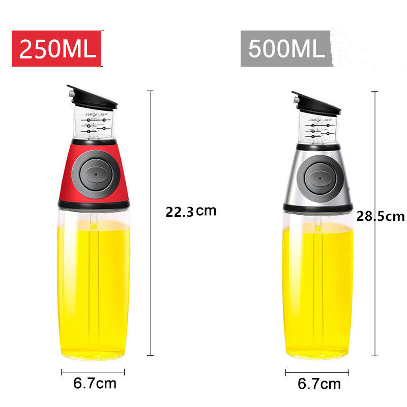 500ml Measurable Glass Bottle Oil Bottle Soy Bottle Kitchenware - Kitchen Tools & Utensils -  Trend Goods