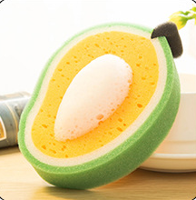 Fruit bath sponge scouring pad - Bath & Shower -  Trend Goods