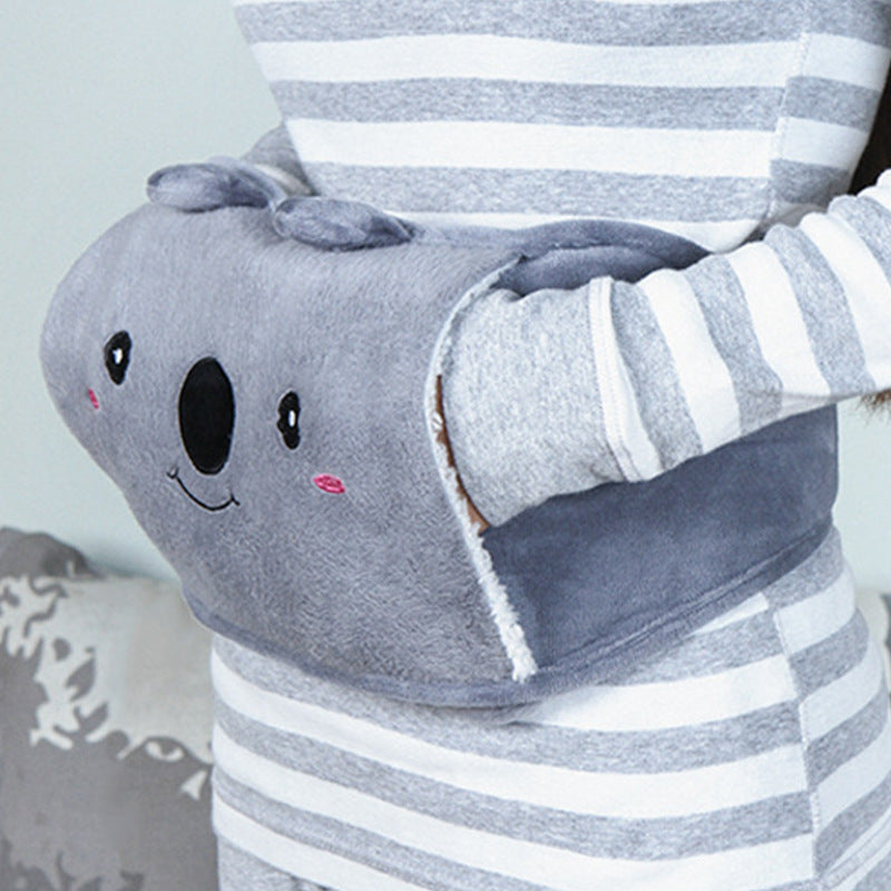 Plush Waist Cover Winter Belly Warmer With Hot Water Bottle - Body Care Gadgets -  Trend Goods