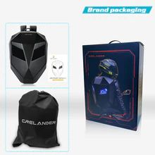 Led Backpack Screen Rider Motorcycle Locomotive Dazzlingly Cool Travel Screen Luminous Eyes - Backpacks -  Trend Goods