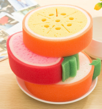 Fruit bath sponge scouring pad - Bath & Shower -  Trend Goods