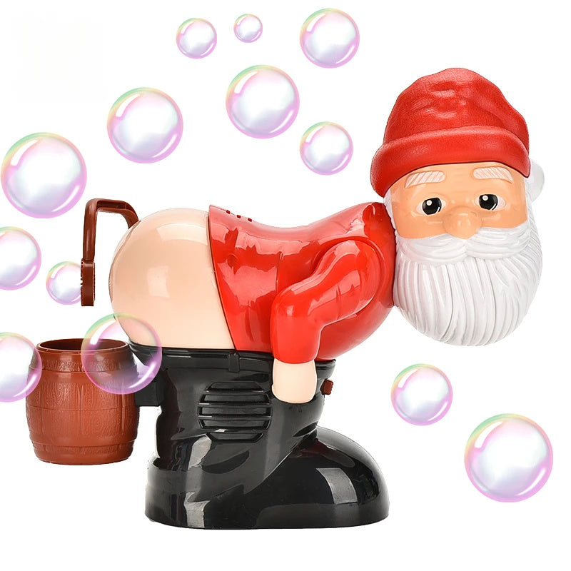 Electric Santa Claus Bubbles Machine - Holiday Decorations -  Trend Goods