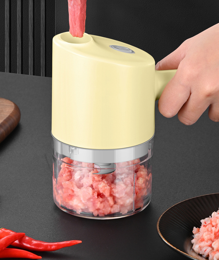 Multi-functional Electric Vegetable Cutter Lazy Chopping Handheld Chopper Trend Goods