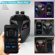 Led Backpack Screen Rider Motorcycle Locomotive Dazzlingly Cool Travel Screen Luminous Eyes - Backpacks -  Trend Goods