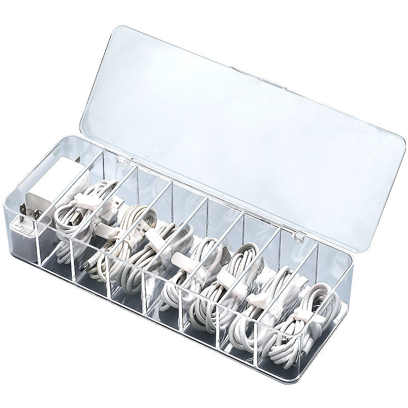 Dust-proof Storage Cable Management Box Hub Organizer Box - Cable organizers -  Trend Goods