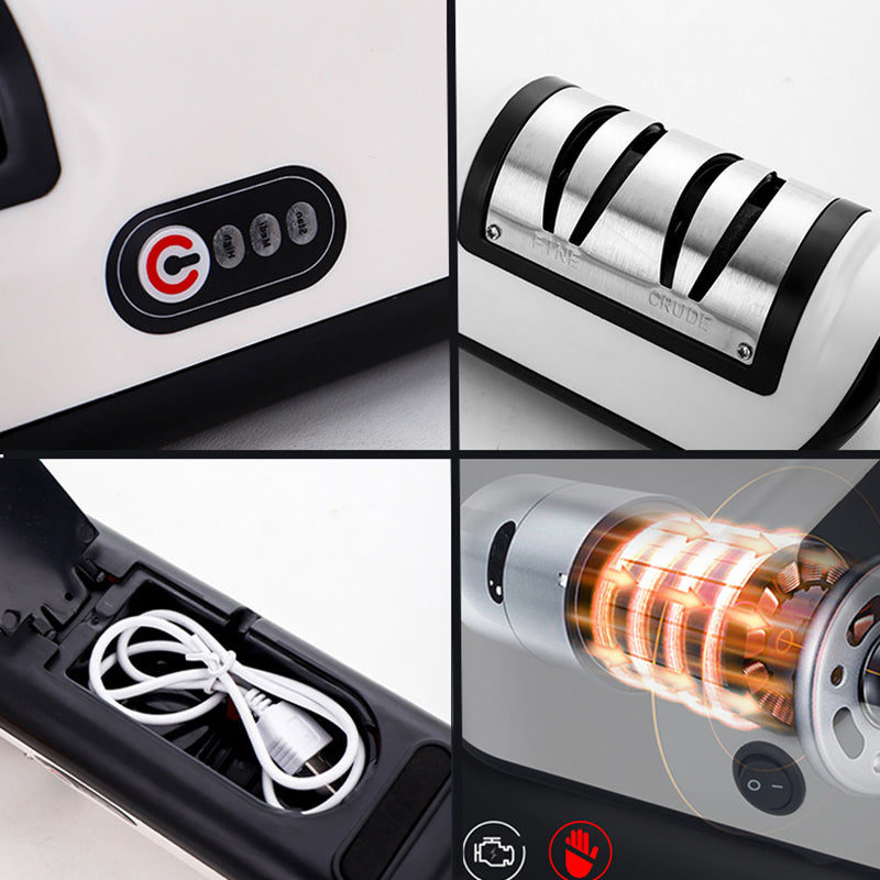 USB Rechargeable Electric Knife Sharpener Trend Goods