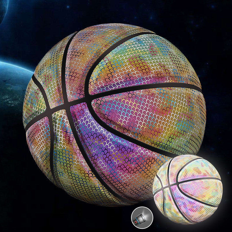 Glowing fluorescent basketball - Basketballs -  Trend Goods