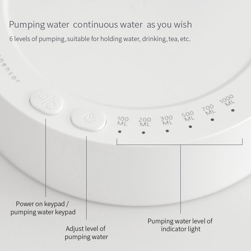 Desk Dispenser Electric Rechargeable Water Dispenser Trend Goods