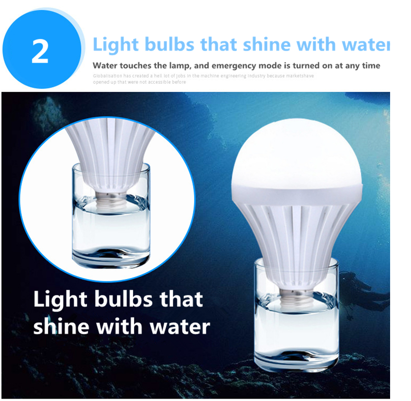 LED emergency bulb lamp led emergency bulb 5w 7W 9W 12w - Lighting -  Trend Goods