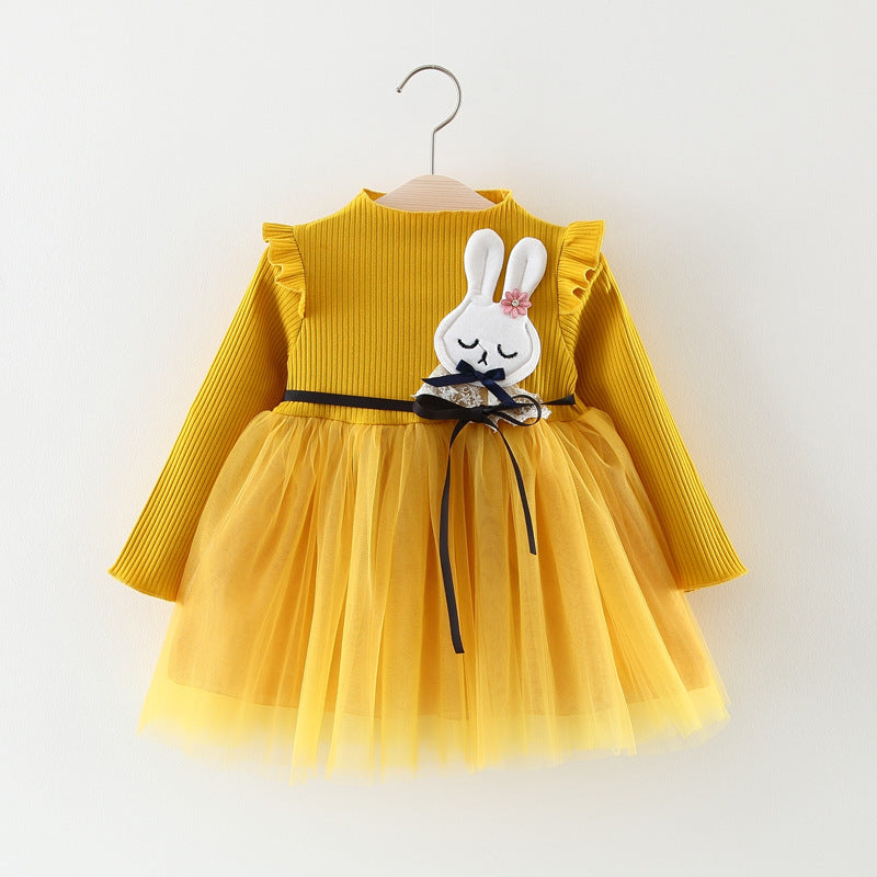 Autumn Girl Princess Dress Trend Goods