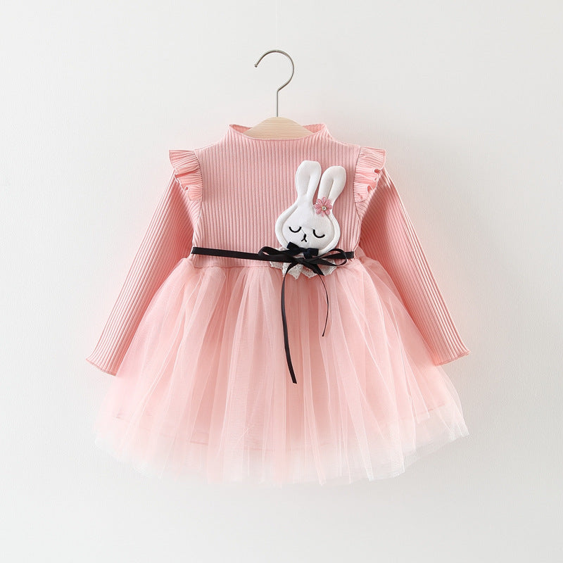 Autumn Girl Princess Dress Trend Goods