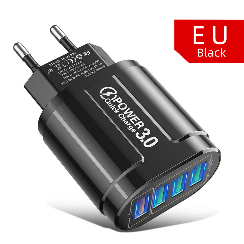 4 USB Butterfly Fast Charge Multi-Port Mobile Phone Charger - Power Chargers -  Trend Goods