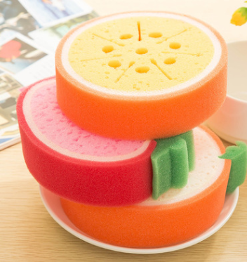 Fruit bath sponge scouring pad - Bath & Shower -  Trend Goods