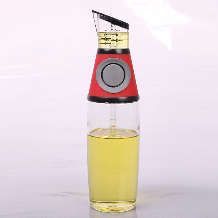 500ml Measurable Glass Bottle Oil Bottle Soy Bottle Kitchenware - Kitchen Tools & Utensils -  Trend Goods