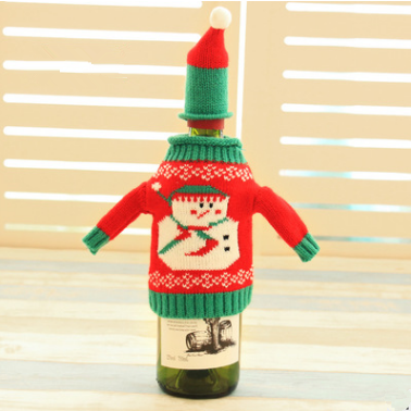 Knitted Christmas Bottle Set - Party Supplies -  Trend Goods