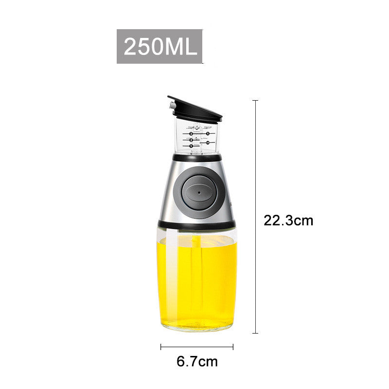 500ml Measurable Glass Bottle Oil Bottle Soy Bottle Kitchenware - Kitchen Tools & Utensils -  Trend Goods