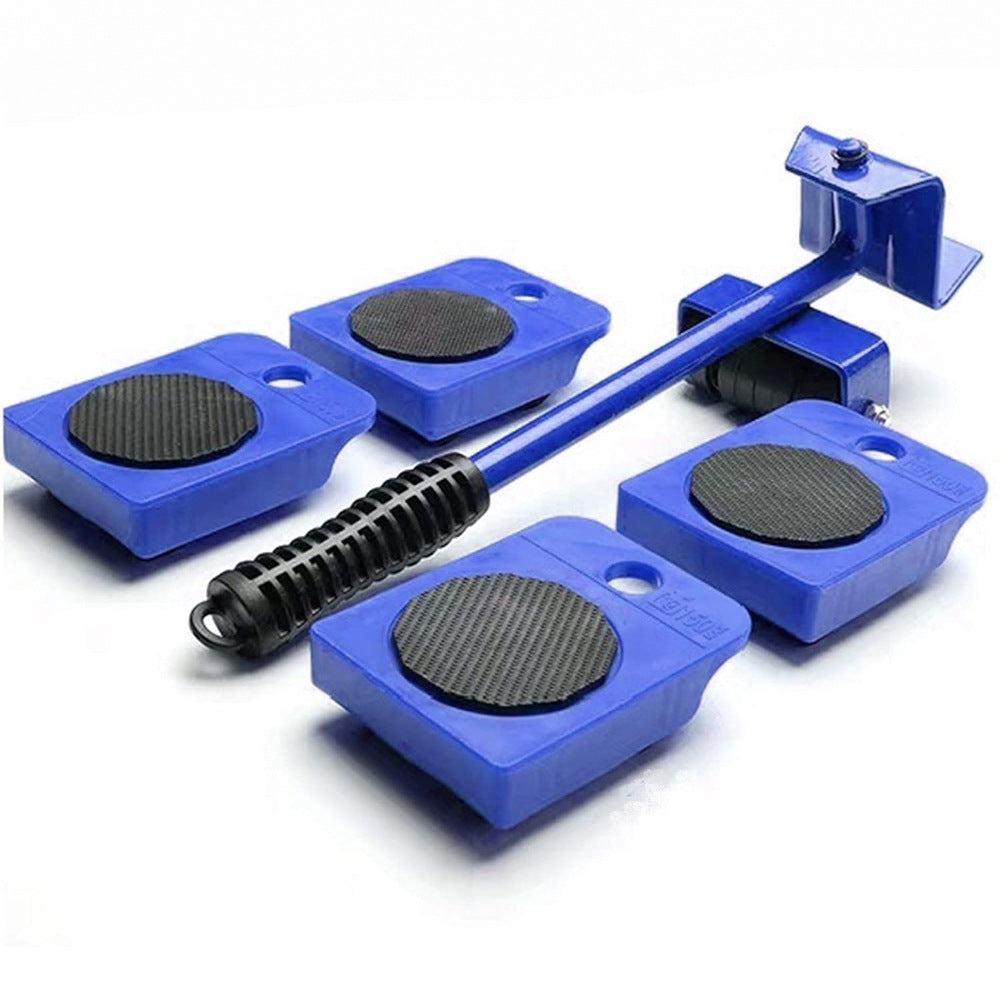 Professional Furniture Lifter Tool Set Furniture Mover Wheel Bar Roller Device Trend Goods