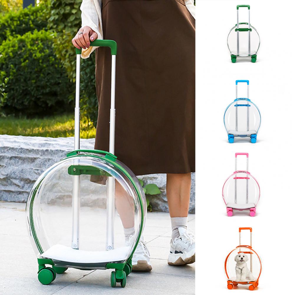 Transparent Poop Pet Dog Trolley Box Trend Goods