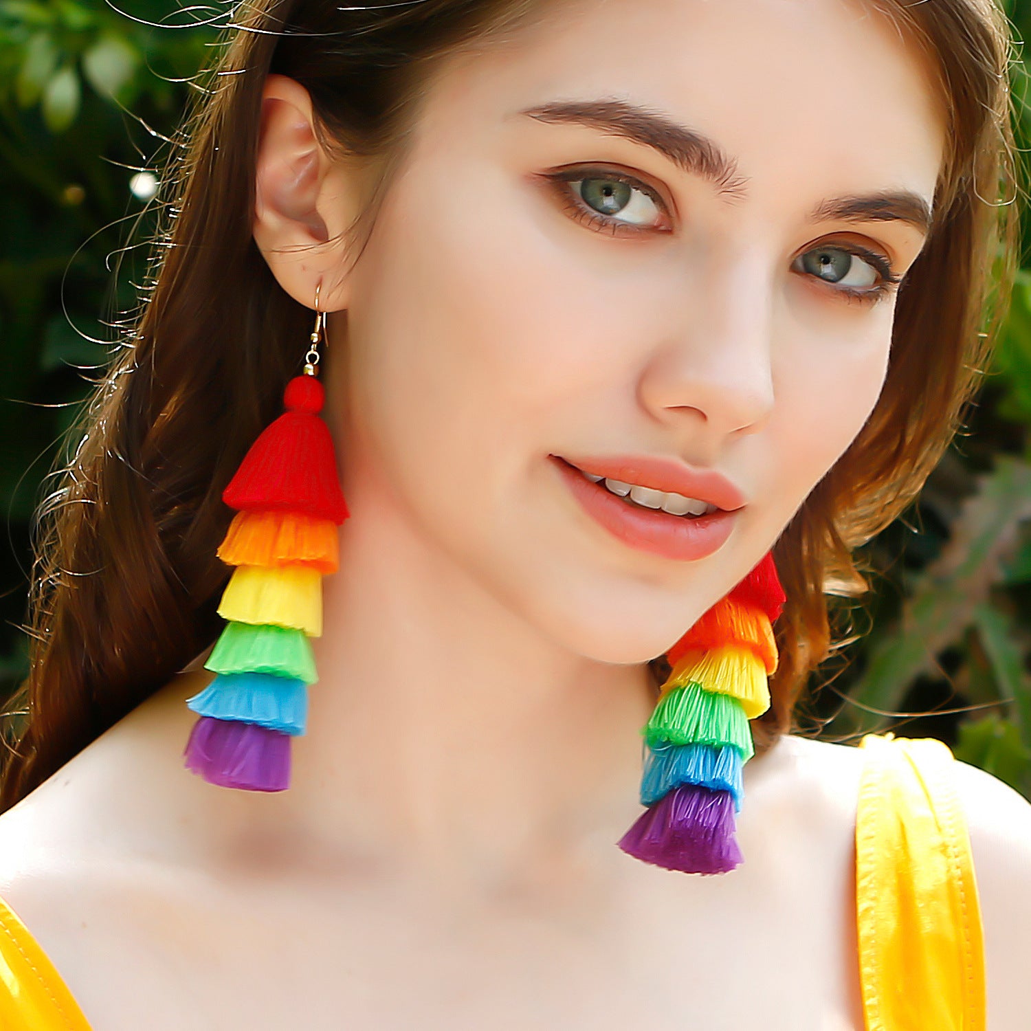 Bohemian Vacation Style Tassel Earrings - Earrings -  Trend Goods