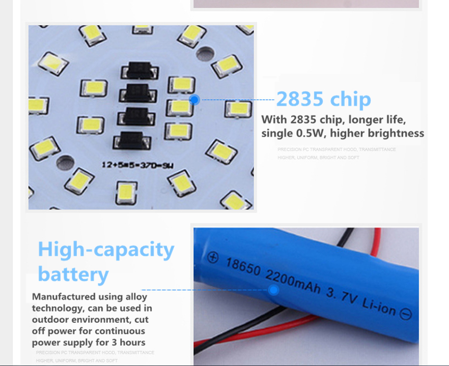 LED emergency bulb lamp led emergency bulb 5w 7W 9W 12w Trend Goods