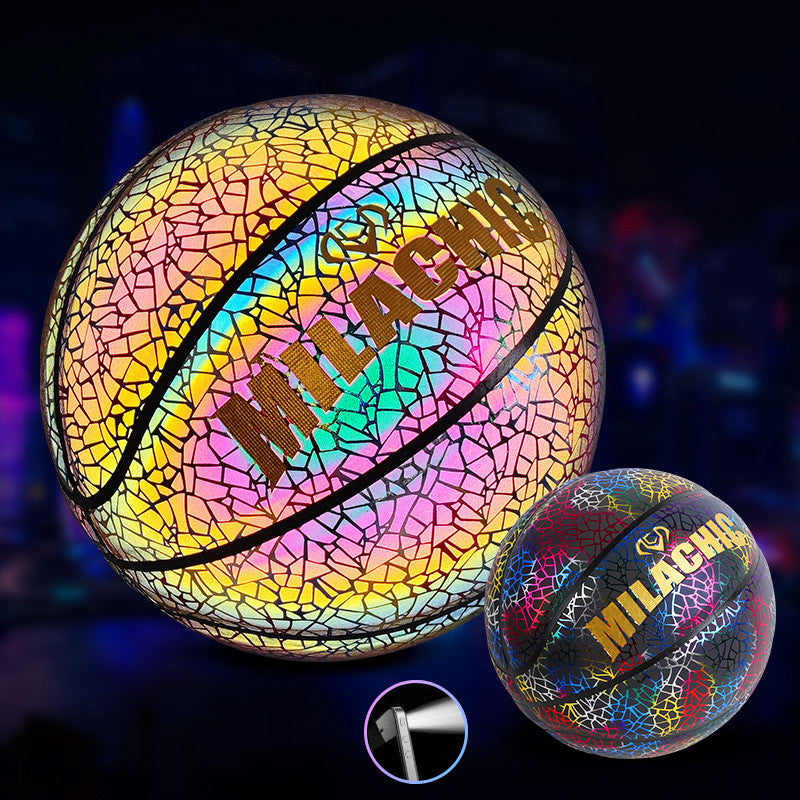 Glowing fluorescent basketball - Basketballs -  Trend Goods