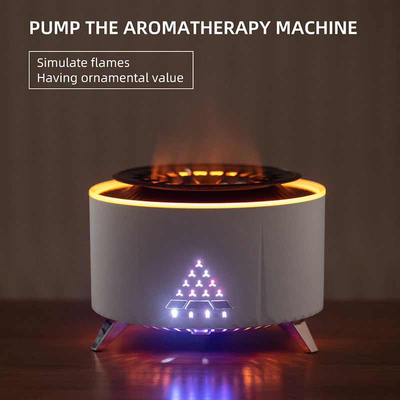 Remote Control Volcano Humidifier Diffuser With Lights Trend Goods