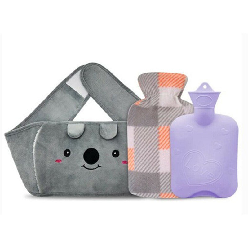 Plush Waist Cover Winter Belly Warmer With Hot Water Bottle Trend Goods