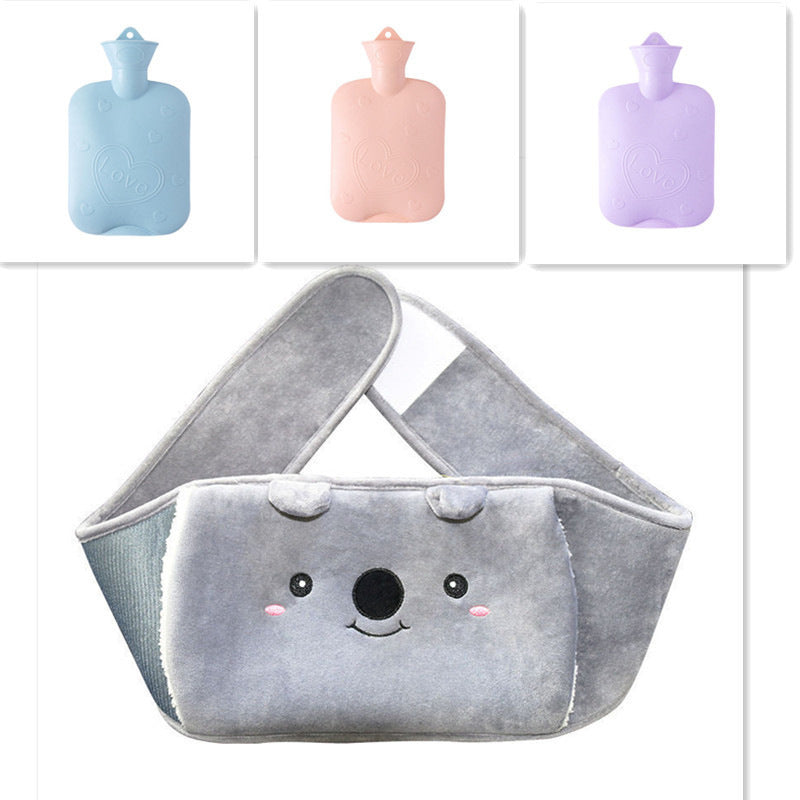 Plush Waist Cover Winter Belly Warmer With Hot Water Bottle Trend Goods