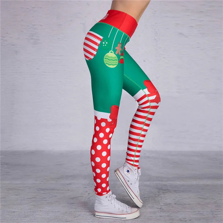 Women's Christmas Workout Leggings - Leggings -  Trend Goods