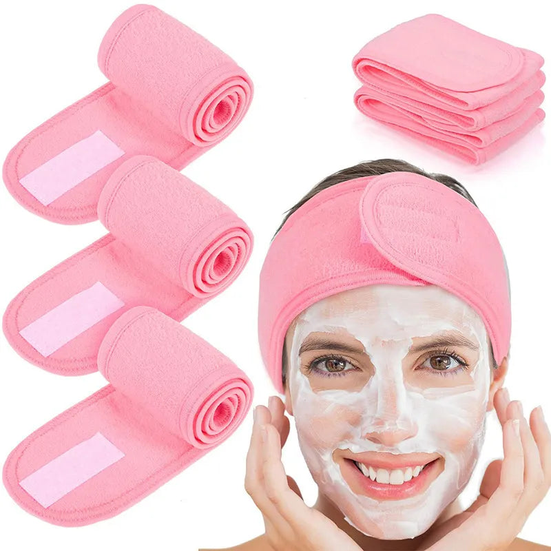 Adjustable Towel Hairband for Wash/Yoga/Makeup - Towels -  Trend Goods