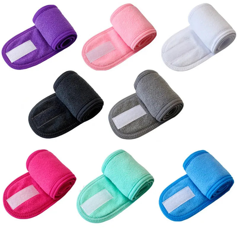 Adjustable Towel Hairband for Wash/Yoga/Makeup - Towels -  Trend Goods