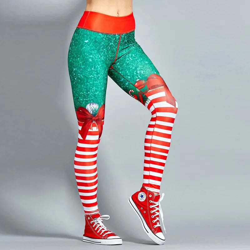 Women's Christmas Workout Leggings - Leggings -  Trend Goods