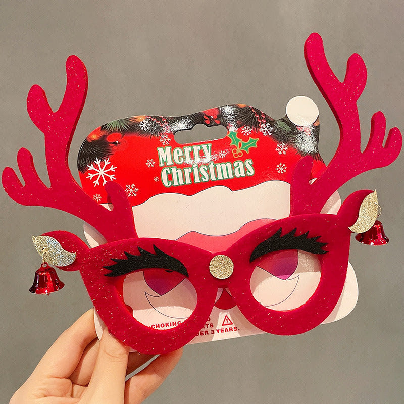 Christmas Elk Glasses - Glasses -  Trend Goods