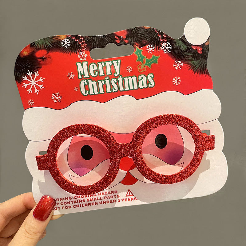 Christmas Elk Glasses - Glasses -  Trend Goods