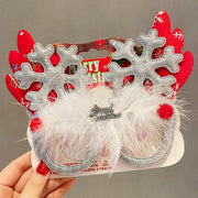 Fur Snowflake Glasses