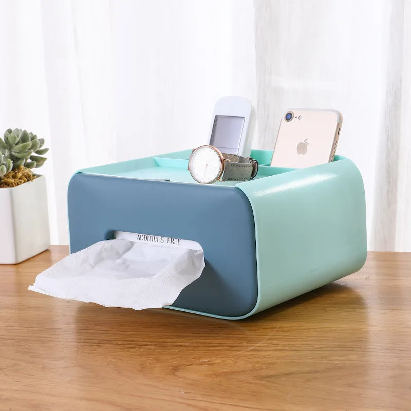 Nordic Design Tissue Box with Storage - Jewelry Organizers -  Trend Goods