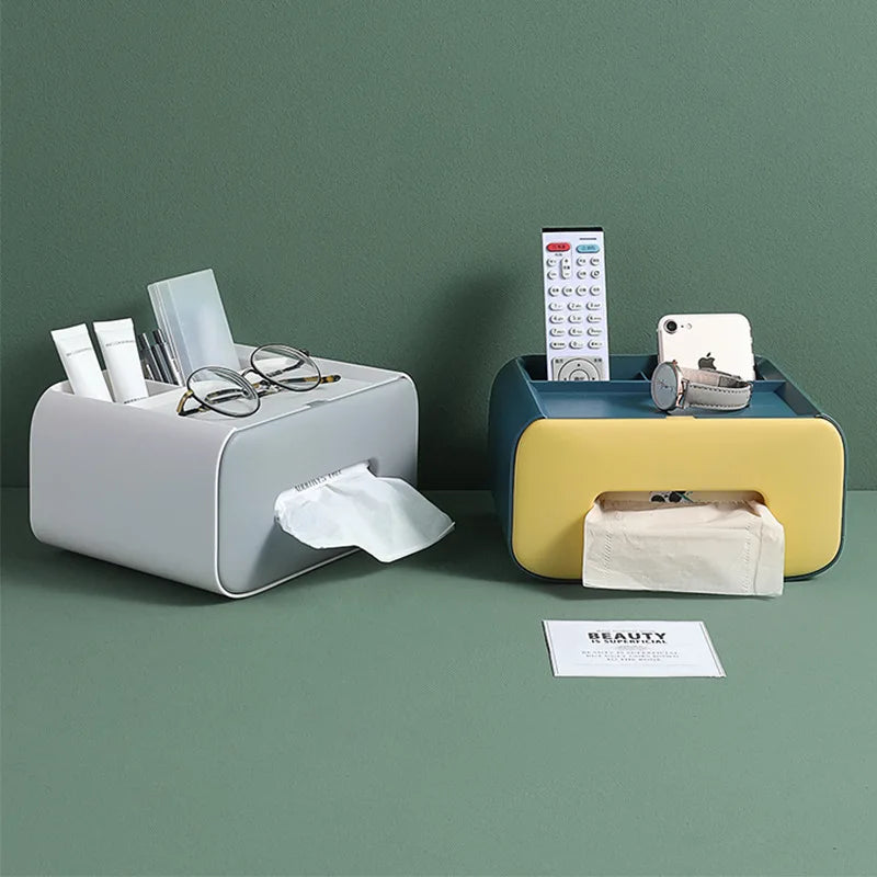 Nordic Design Tissue Box with Storage - Jewelry Organizers -  Trend Goods