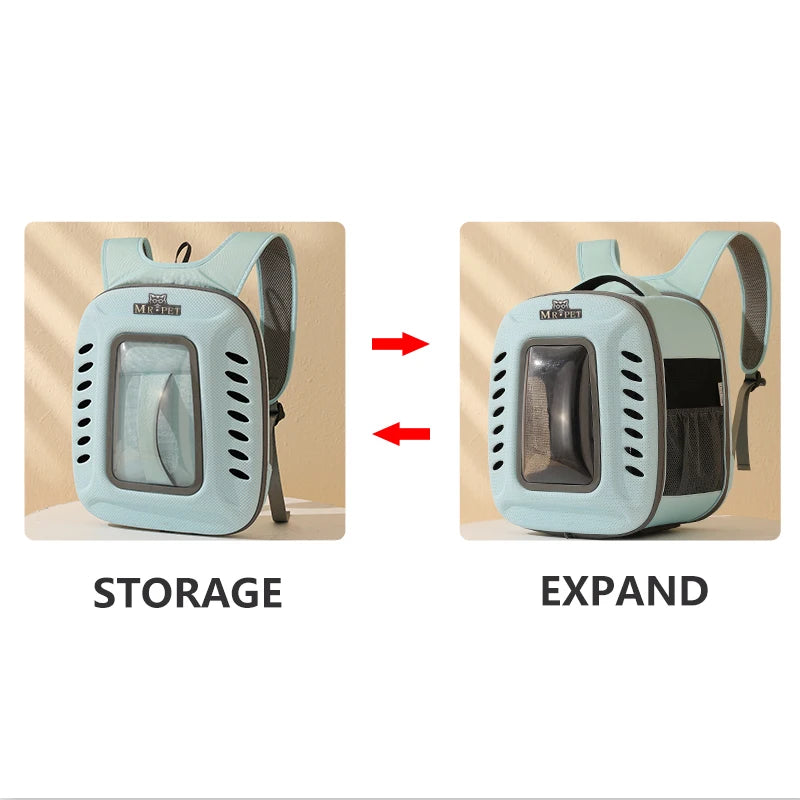 Compact & Breathable Cat Carrier Travel Backpack Trend Goods