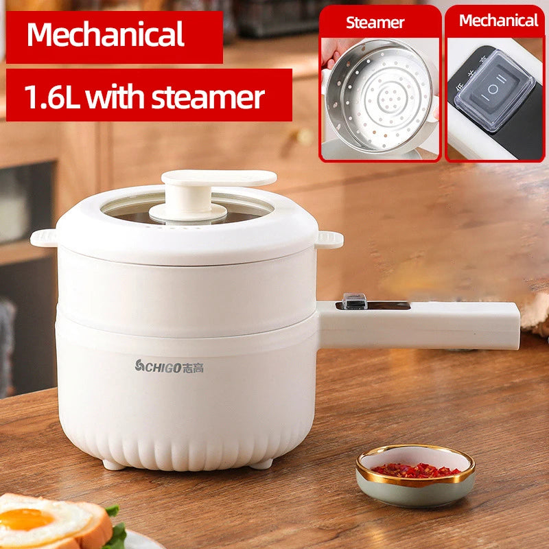 700W Electric Ceramic Liner Cooking Pot Trend Goods