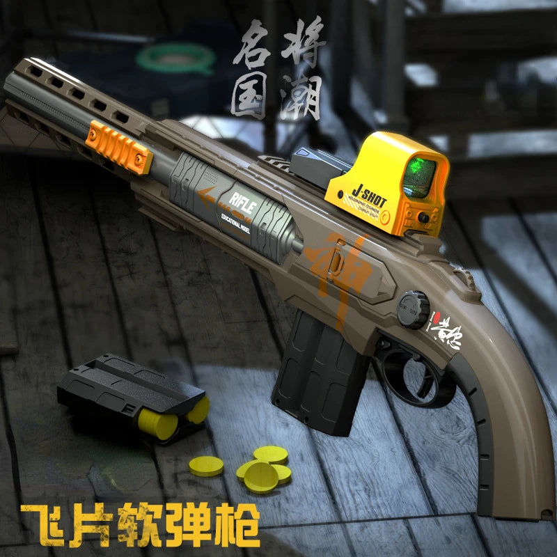 Electric Soft Bullet Toy Gun for Kids Trend Goods