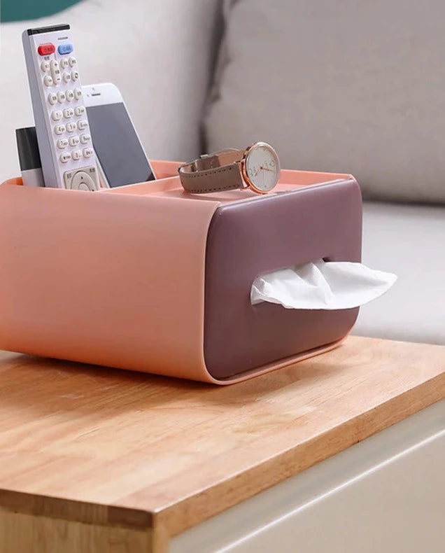 Nordic Design Tissue Box with Storage - Jewelry Organizers -  Trend Goods